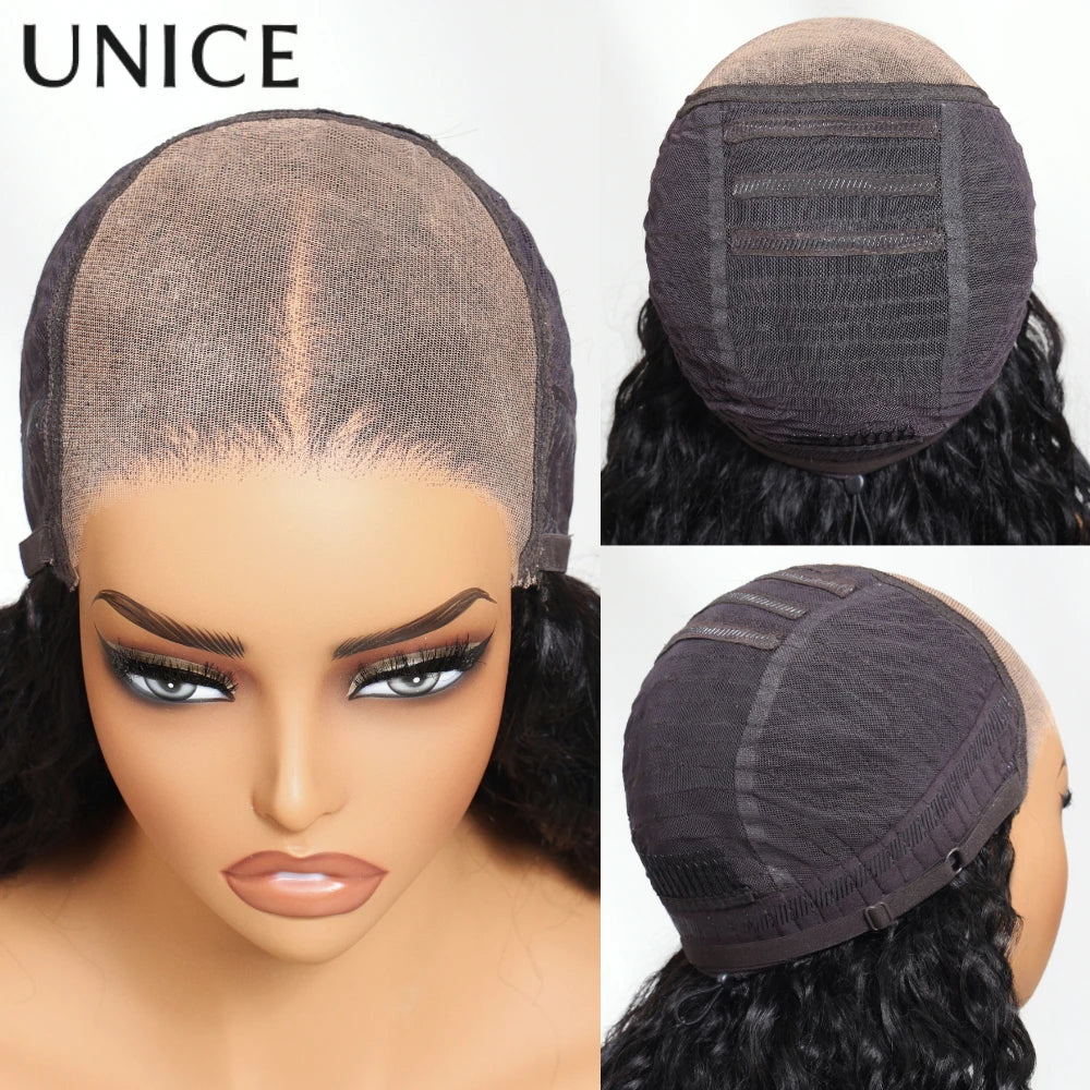 UNice 7x5 Bye Bye Slip™ Balayage Highlight Body Wave Wig Pre Cut Pre Bleached Glueless Human Hair Wig