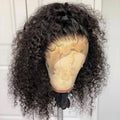 Deep Curly Short Bob Wigs 13x4 Lace Front Human Hair Wigs Brazilian 13x6 Lace Frontal Wig 250% Density Full Remy Wig Dolago
