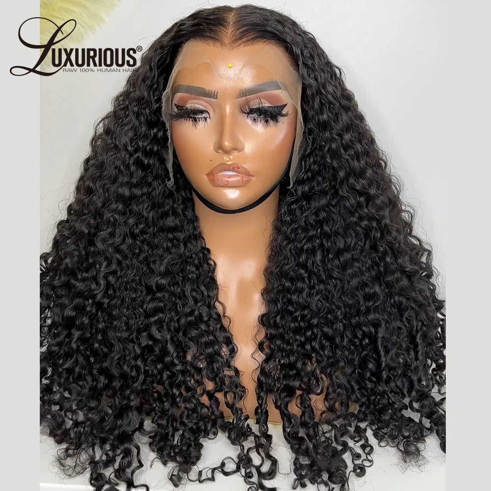 Highlight Honey Blonde Latin American Curly 13x4 Pre-Cut Lace Human Hair Wigs For Black Women Brazilian  Glueless 13x6 Lace Wig