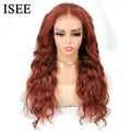 ISEE Water Wave Wear Go Pre Plucked Glueless Wigs Pre Bleached Lace Closure Wigs 6x4 Wear And Go Glueless Human Hair Wig Pre Cut