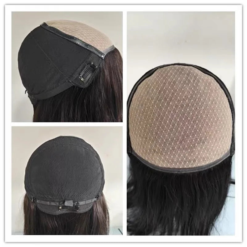 Silk Base Wigs Soft Natural Straight 5x5 Silk Base Jewish Human Hair Wig Baby Hair HD Lace European Hair Preplucked Glueless