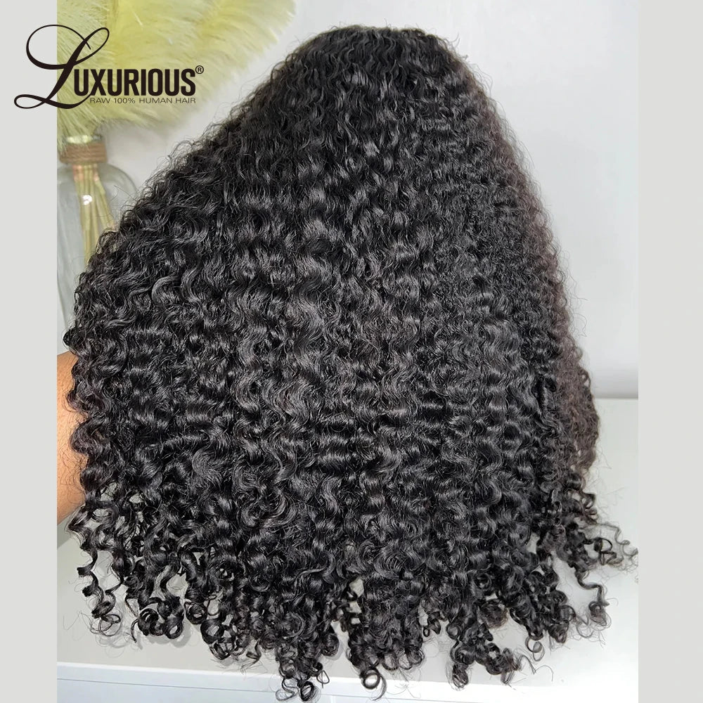 Highlight Honey Blonde Latin American Curly 13x4 Pre-Cut Lace Human Hair Wigs For Black Women Brazilian  Glueless 13x6 Lace Wig