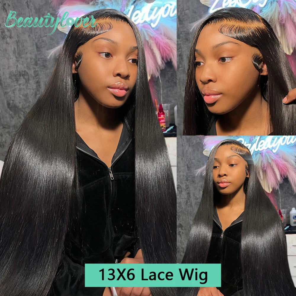 Real Straight HD Lace Wigs 13x6 HD Lace Frontal Human Hair Wig 13X4 HD Lace Wig 13x6 Human Hair Wigs 30 Inch Wigs Human Hair