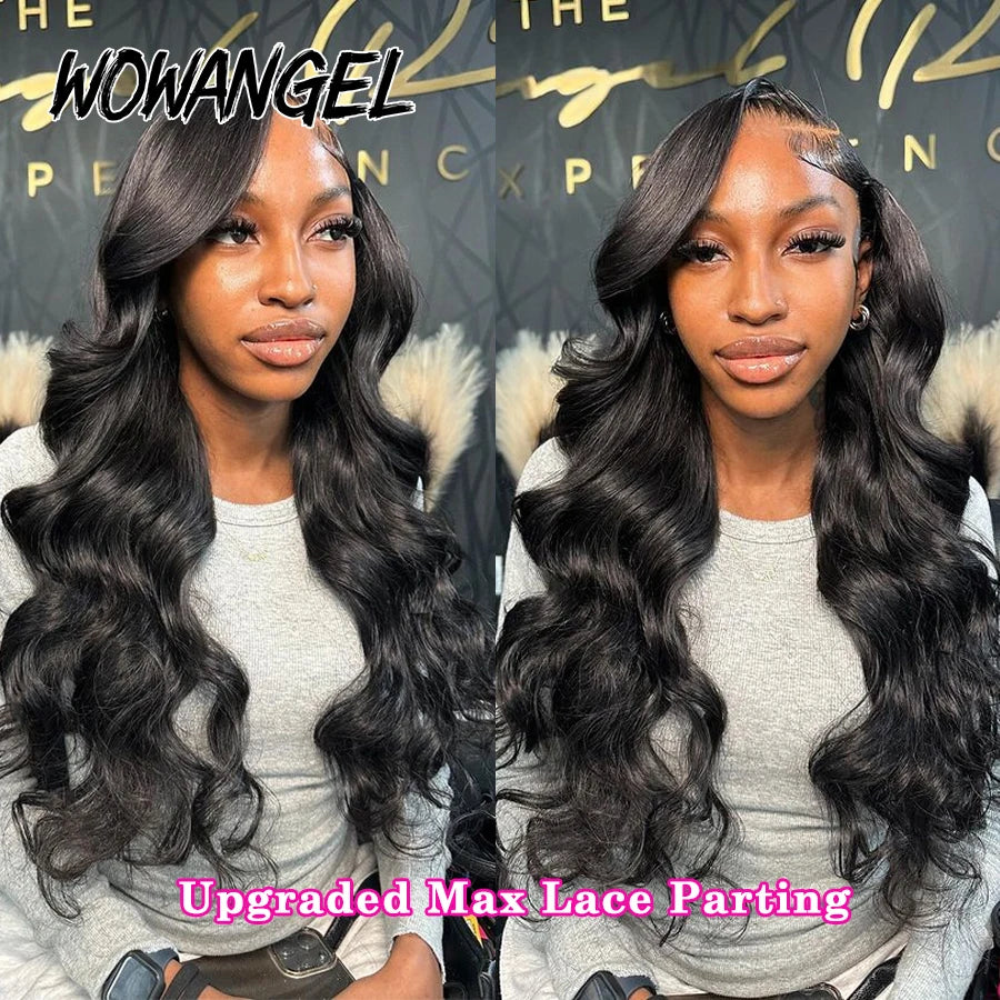 250% Ultra Fitted 9x6 HD Lace Closure Glueless Wigs Pre Cut Lace Ready To Go Human Hair Wigs Body Wave Melt Skins For Women Wig