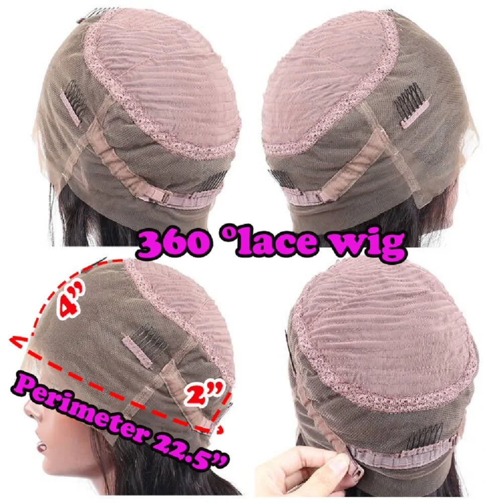 #4T27 Transparent Silk Top Lace Frontal Curly Human Hair Wigs Highlights Honey Blonde Pre Plucked 4x4 Lace Closure Wig For Women